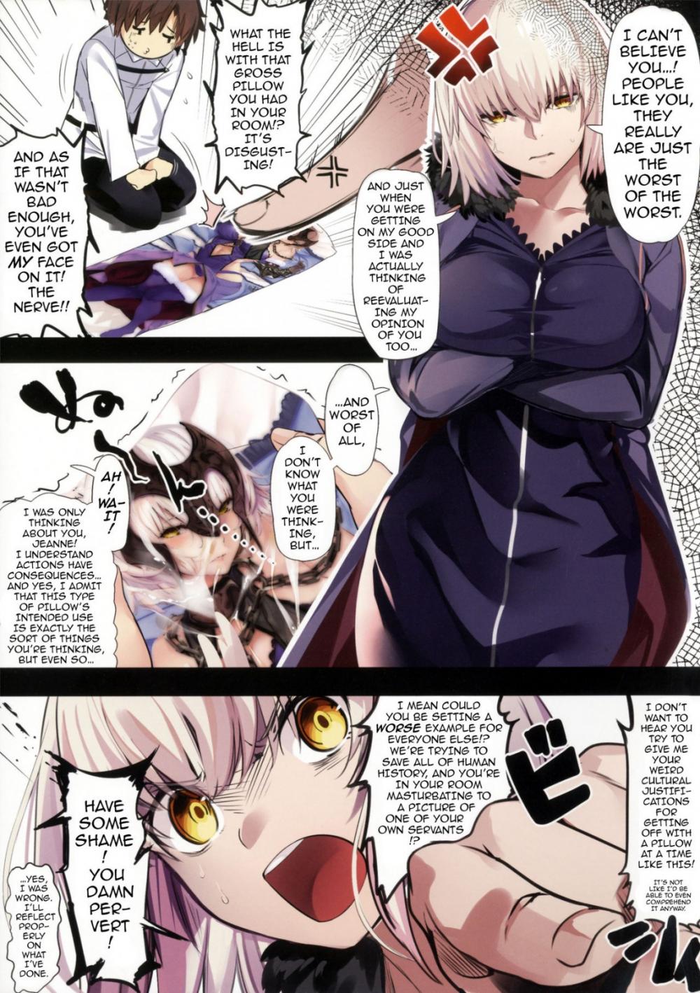 Hentai Manga Comic-Did you ask Jeanne alter-Read-2